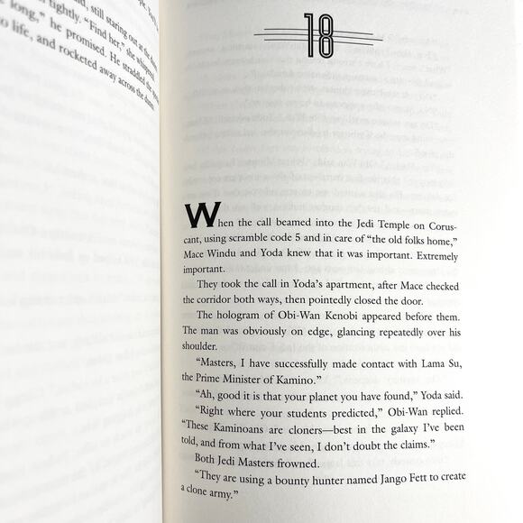 Star Wars Episode II Attack of the Clones HC 1st Edition 2002 R.A. Salvatore - Picture 8 of 8